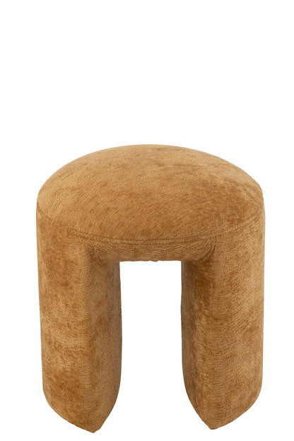 Kruk Ronde Textiel Oker