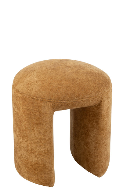 Kruk Ronde Textiel Oker