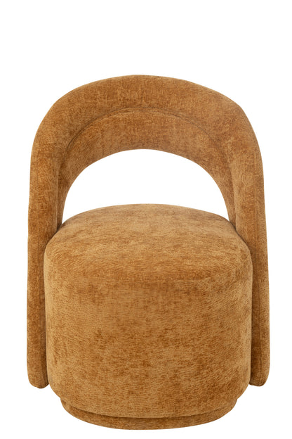 J-Line Accent Stoel Textiel Oker