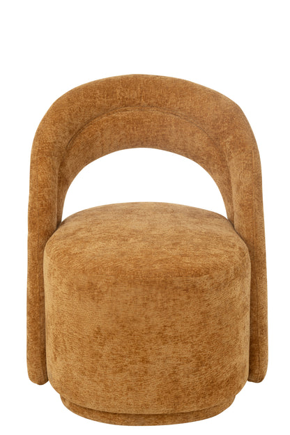 J-Line Accent Stoel Textiel Oker