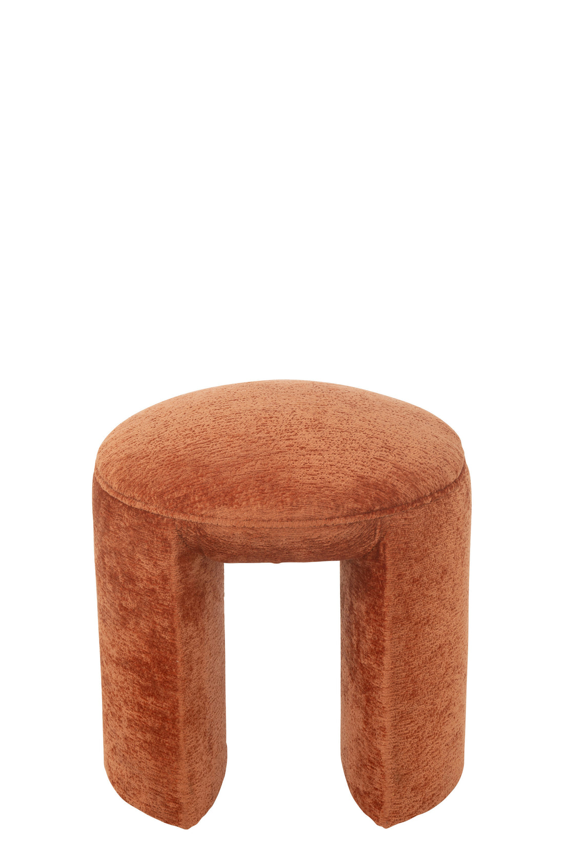 Krukje Rond Textiel Oranje Roest