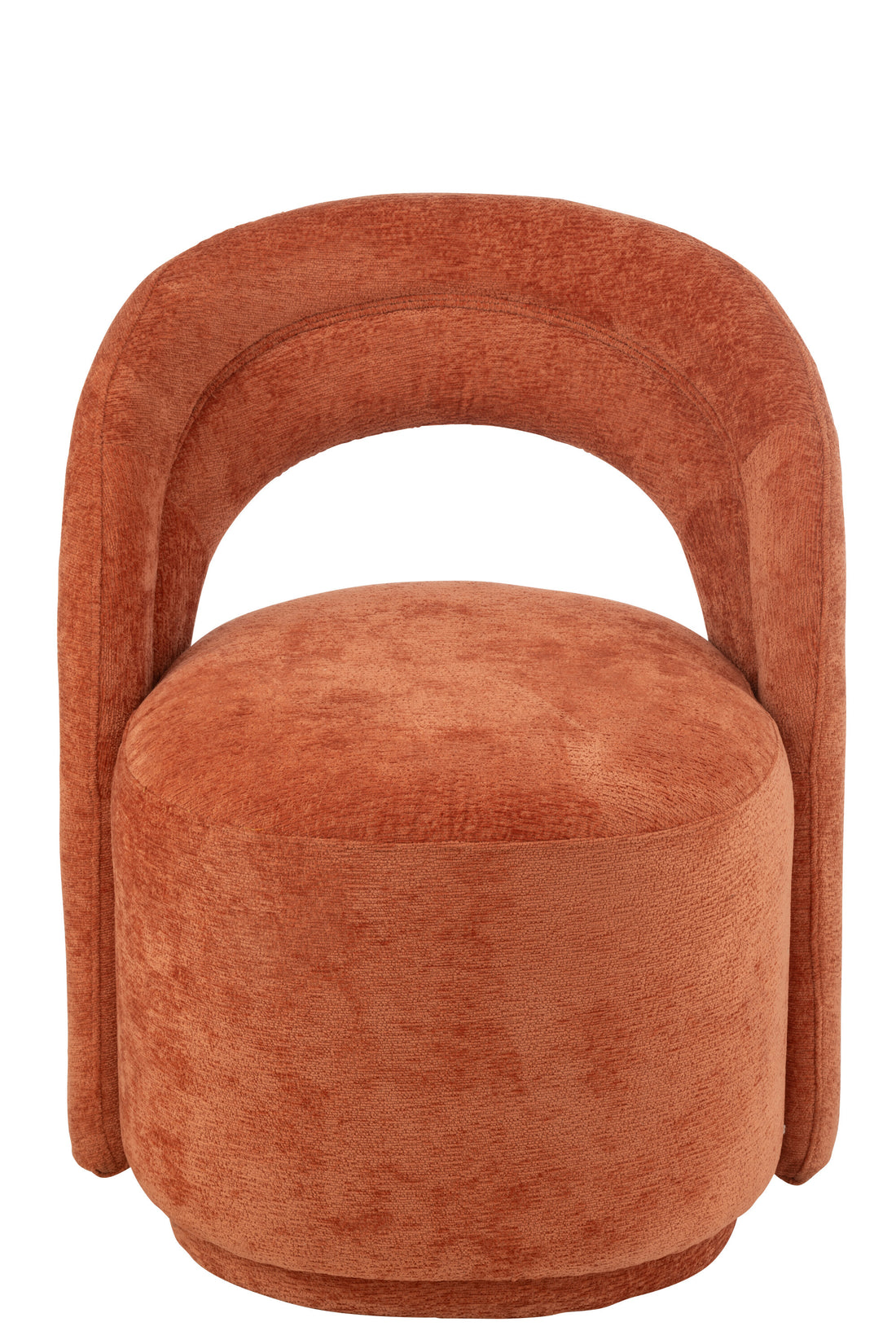 J-Line Accent Stoel Textiel Oranje Roest