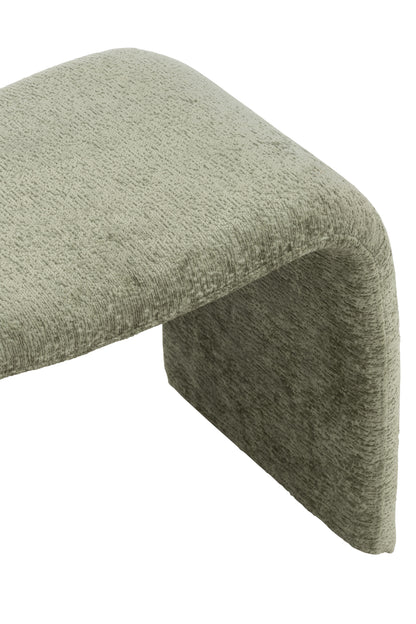 J-Line Kruk N Shape Textiel Muntgroen