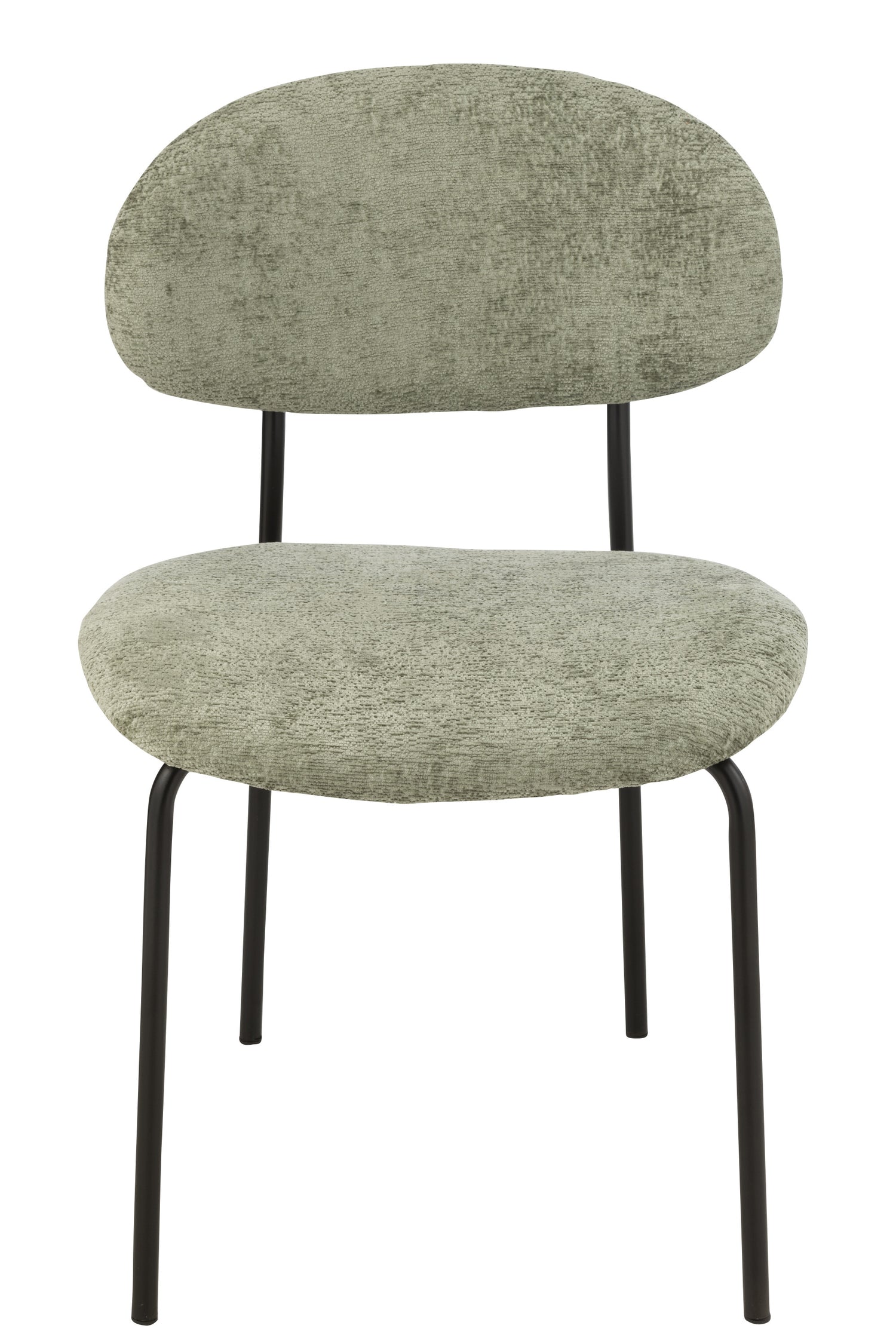 J-Line Eetstoel Textiel/Metaal Muntgroen