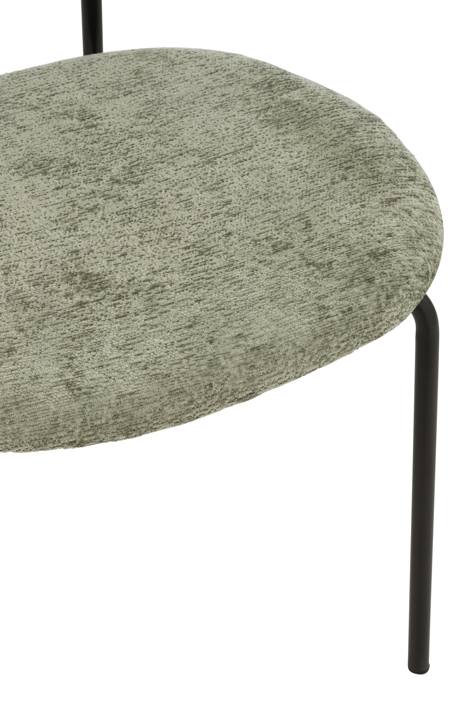 J-Line Eetstoel Textiel/Metaal Muntgroen