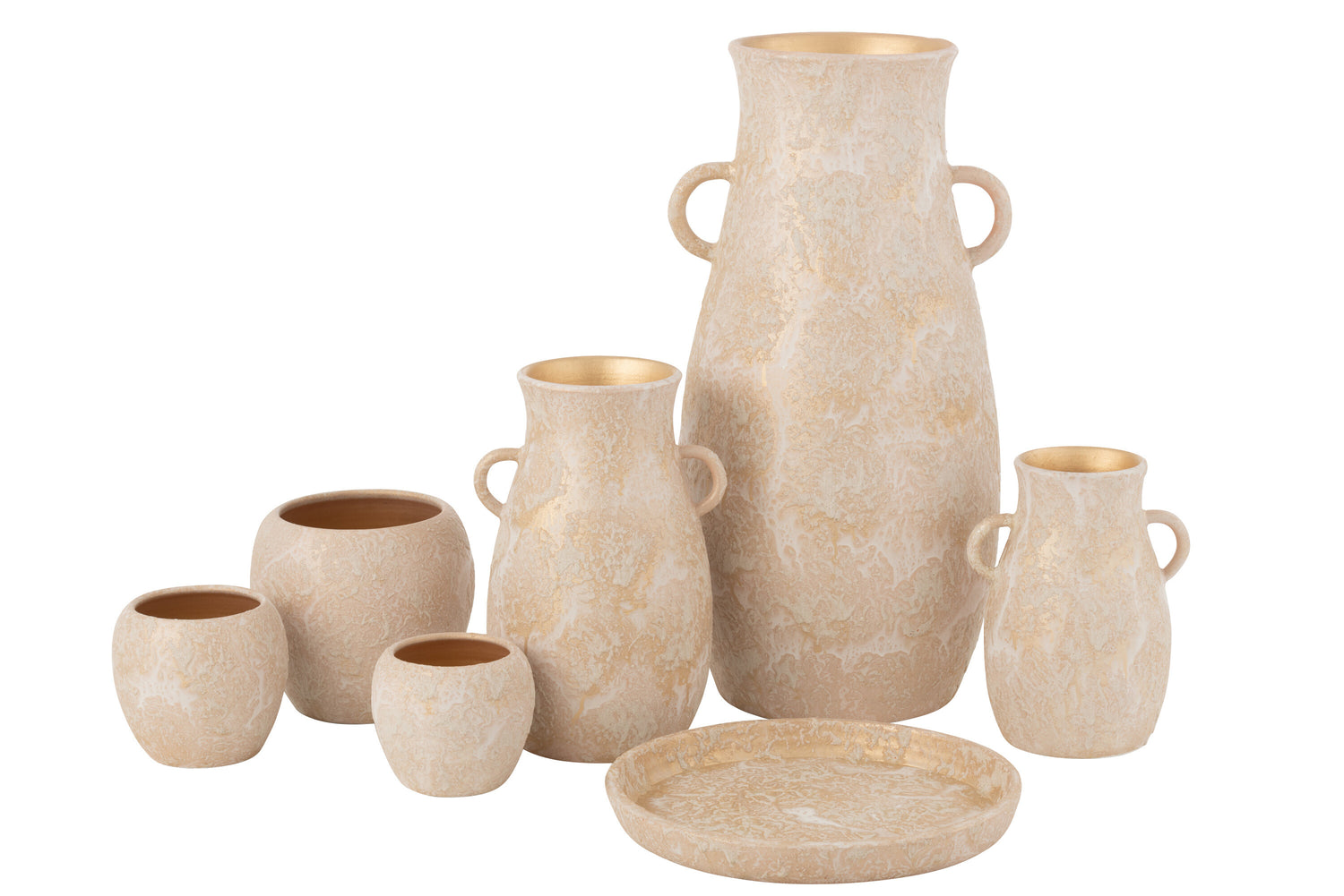 Vaas Amphore Terra Rose Gold Groot