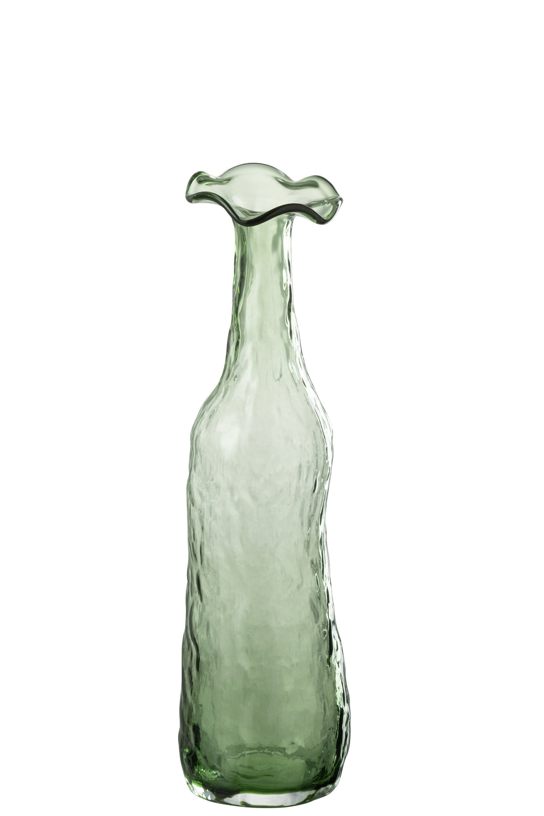 Vaas Bloeiend Glas Groen Medium