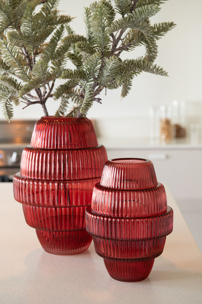 Vaas Max Glas Rood Klein