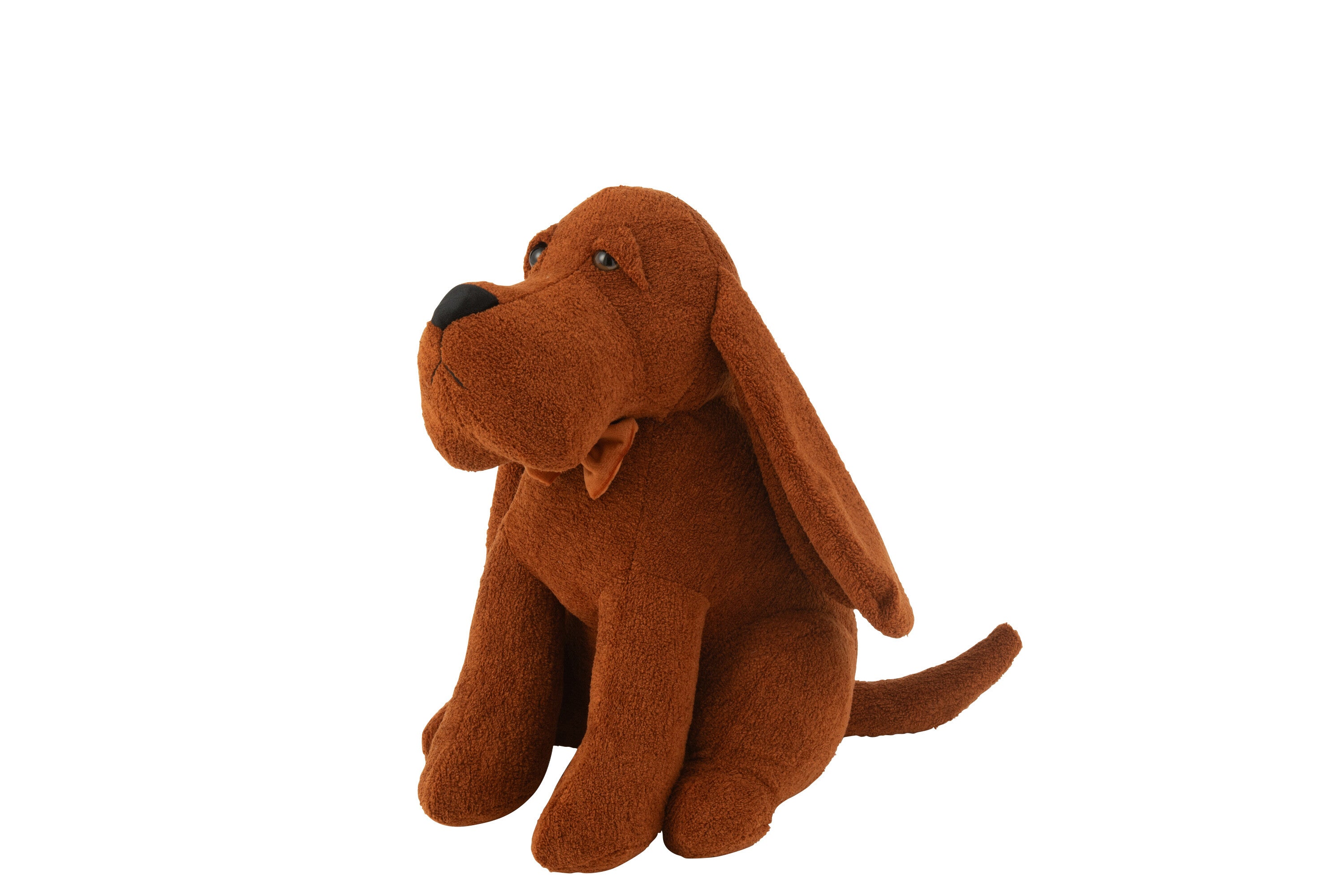 Deurstopper Hond+Strik Bouclé Cognac