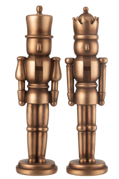 Notenkrakerhars Antiek Goud Groot Assortiment Van 2