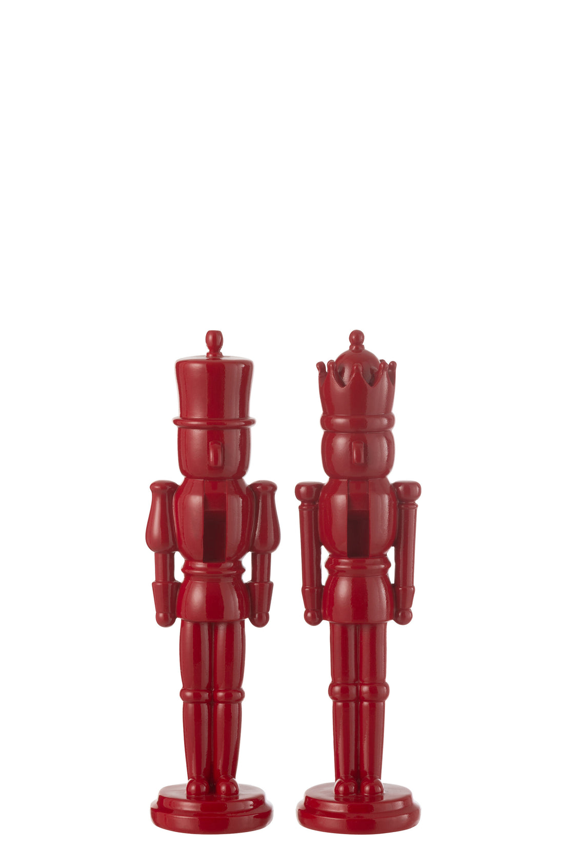 Notenkrakerhars Glanzend Rood Klein Assortiment Van 2