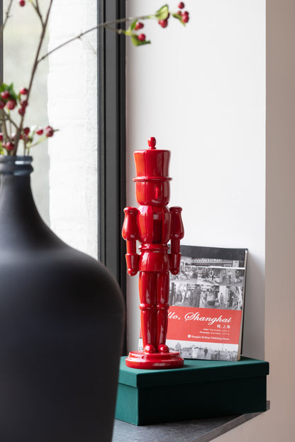 Notenkrakerhars Glanzend Rood Medium Assortiment Van 2