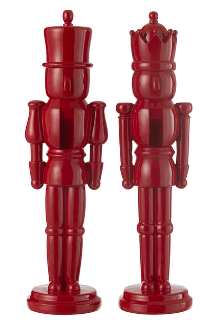 Notenkrakerhars Glanzend Rood Groot Assortiment Van 2