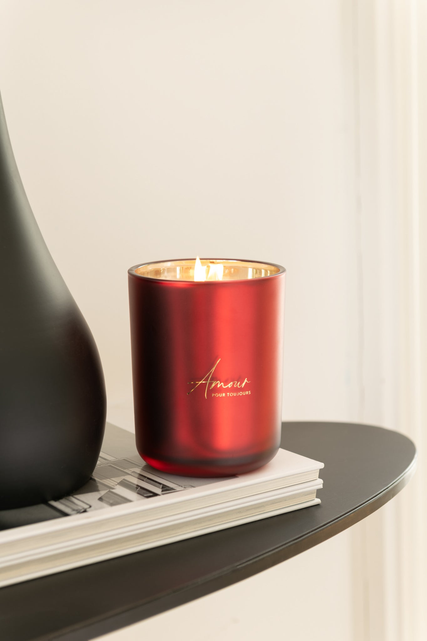 Geurkaars Amour Rood Klein-35 uur