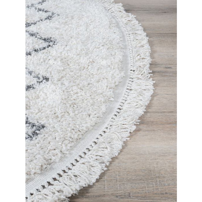 Vloerkleed Marrakesh Cream Rond ø200 cm