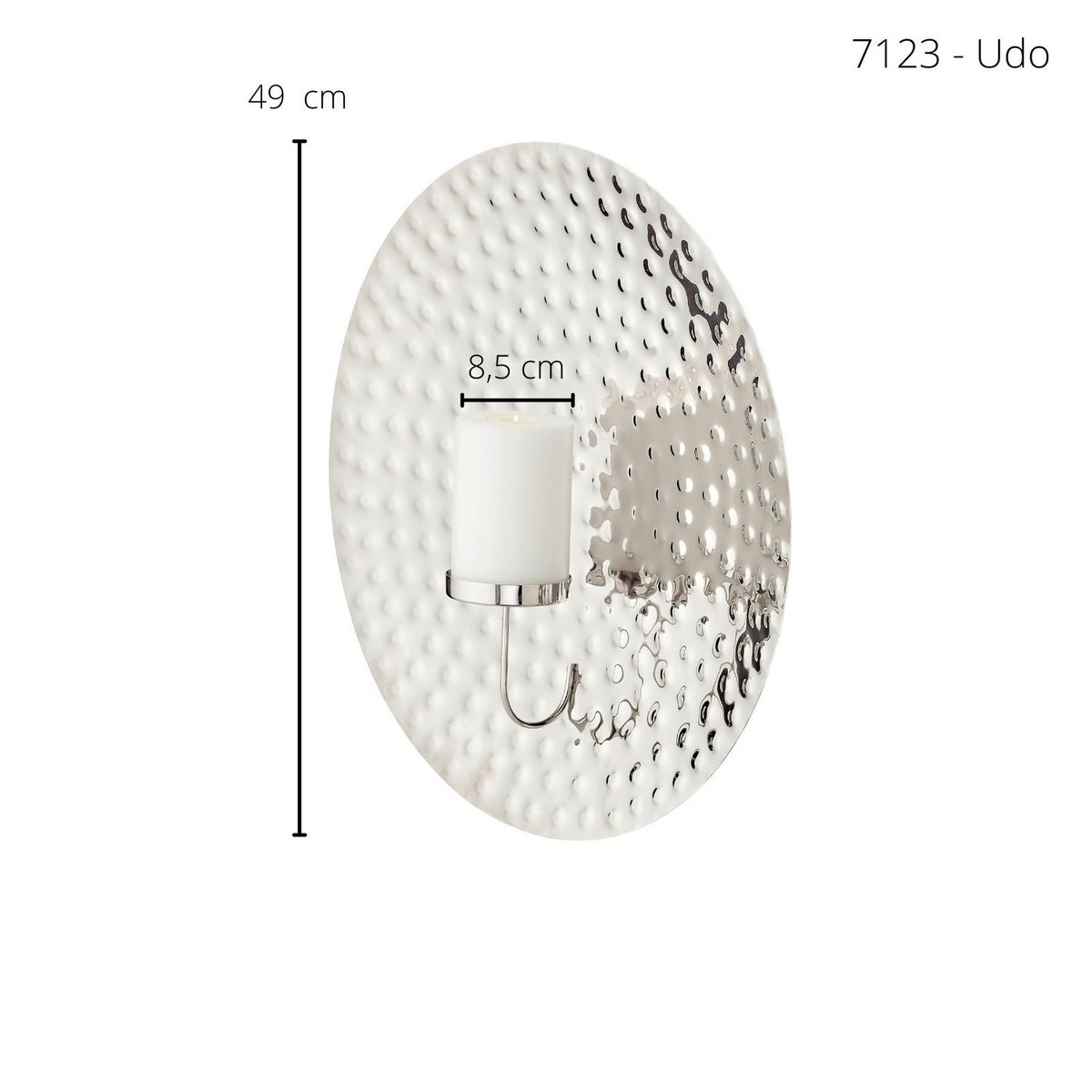 Wandlamp Udo Ø 47cm