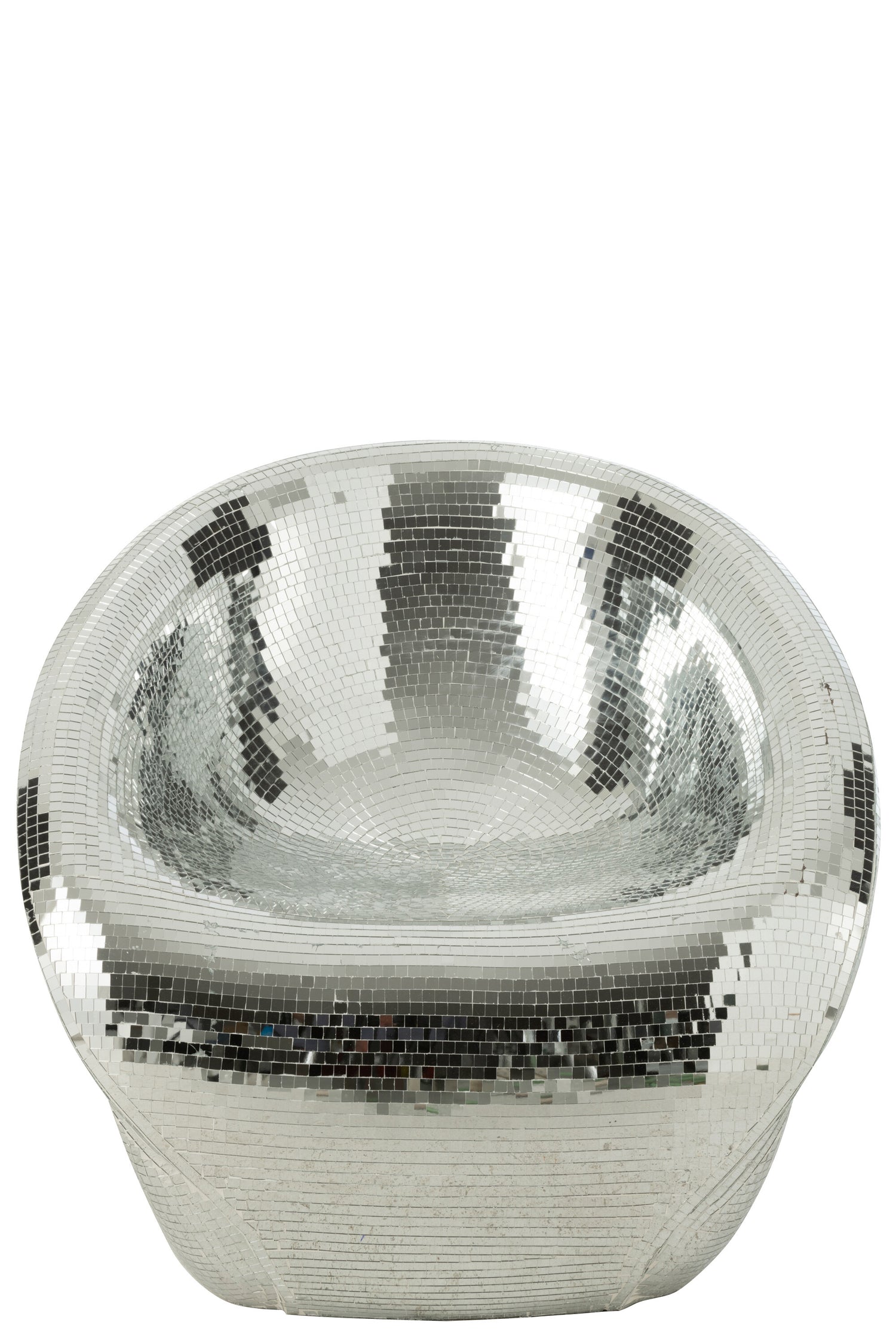 Stoel Spiegel Hars Zilver