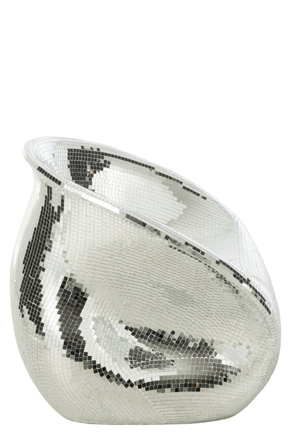 Stoel Spiegel Hars Zilver