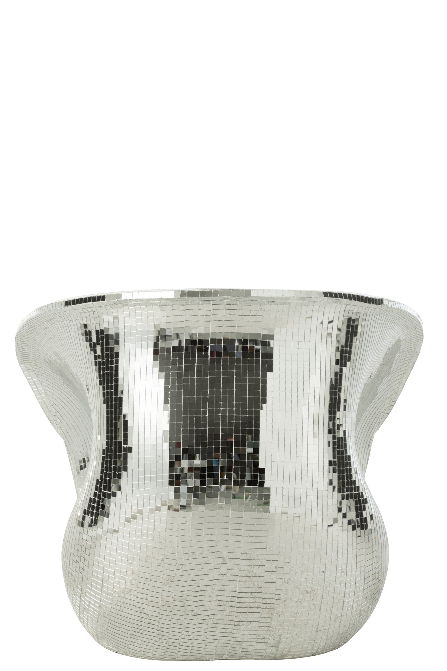 Stoel Spiegel Hars Zilver