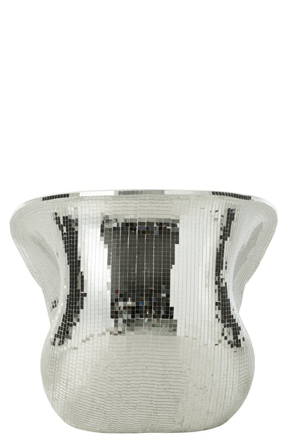 Stoel Spiegel Hars Zilver