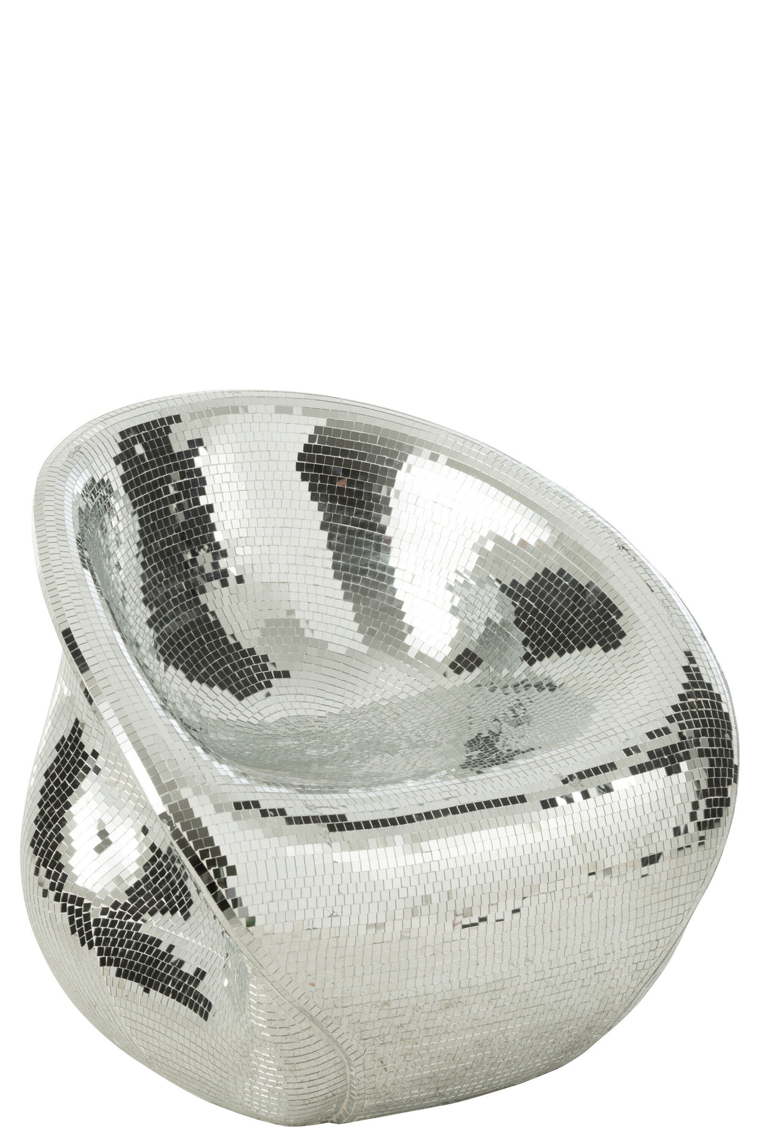 Stoel Spiegel Hars Zilver