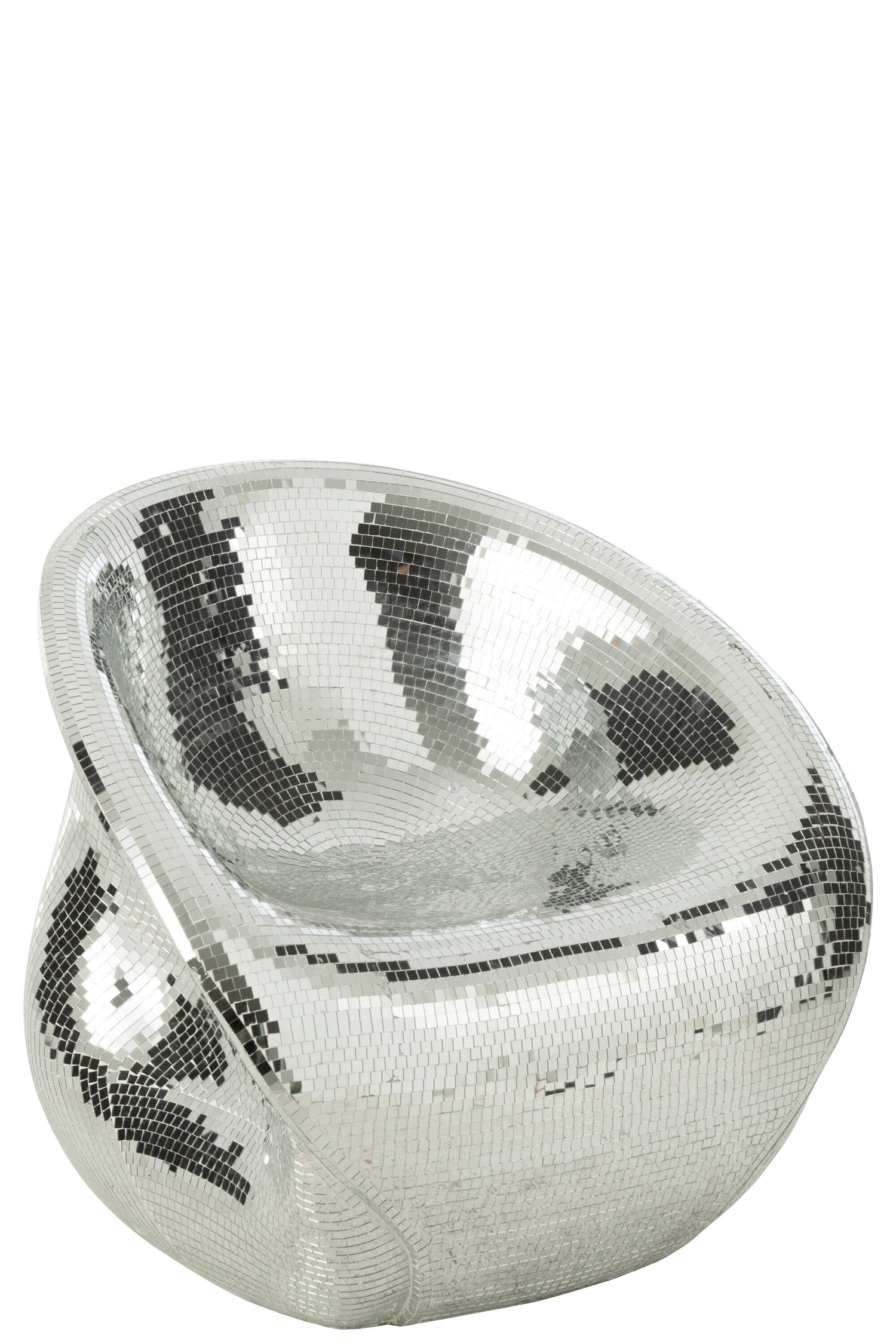 Stoel Spiegel Hars Zilver