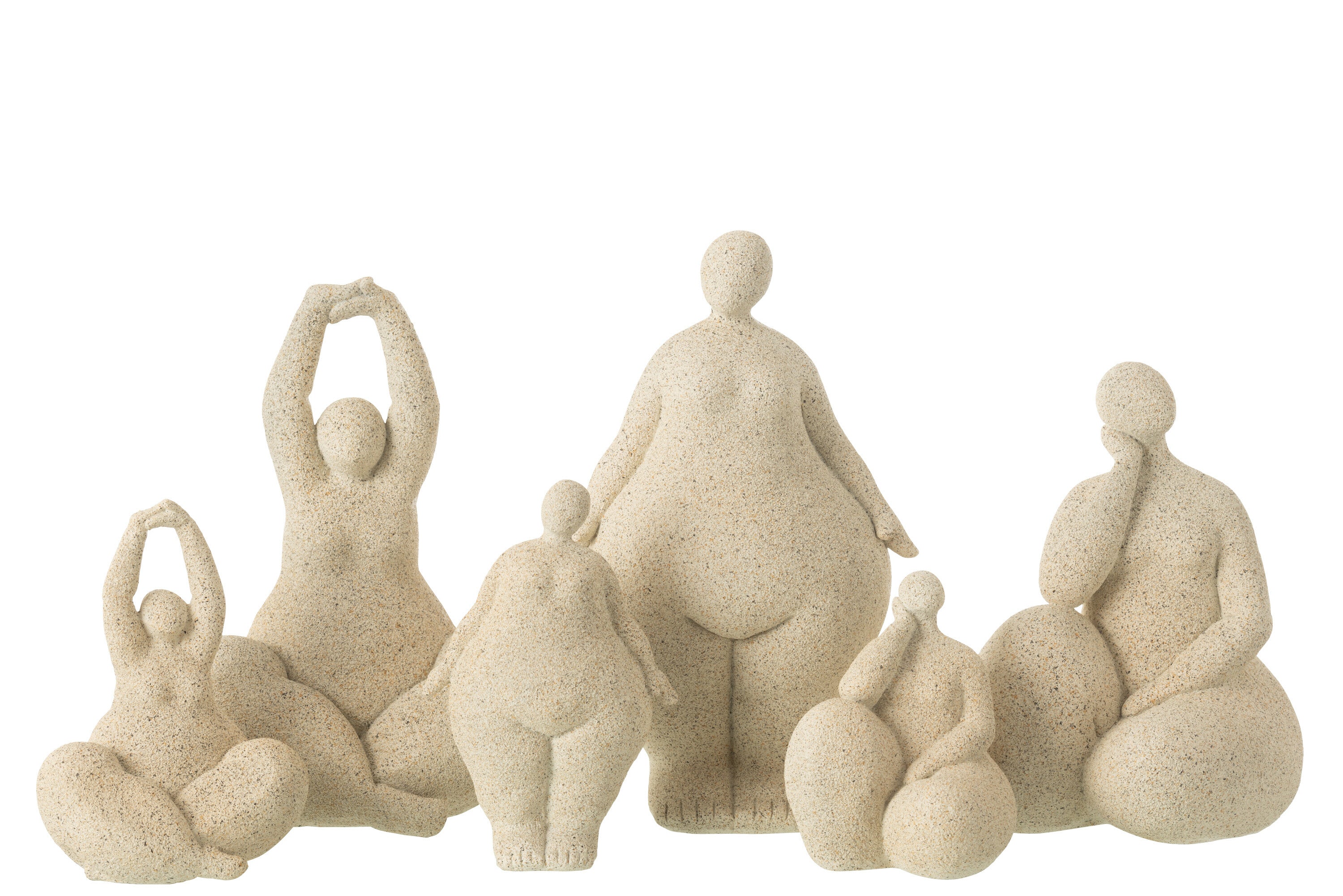 Vrouwen Modern Hars Beige Groot Assortiment Van 3