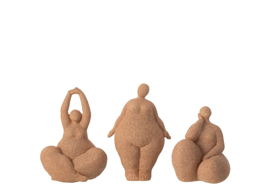 Vrouwen Modern Hars Terra Klein Assortiment Van 3