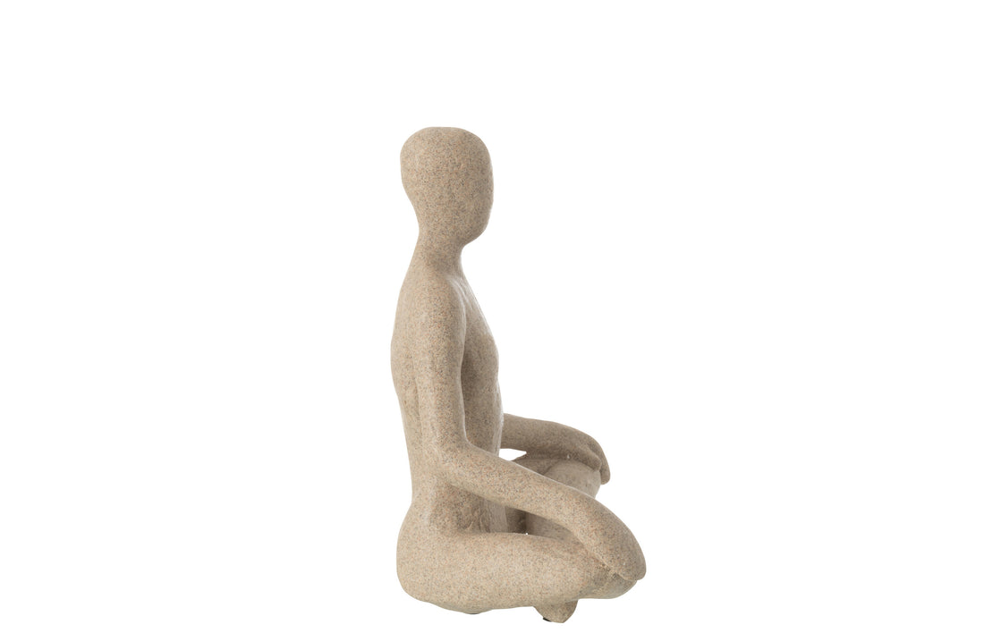 Figuur Yoga Hars Beige