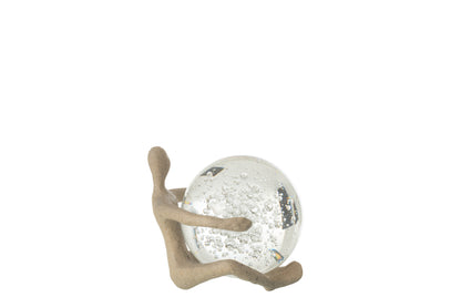 Figuur Bal Hars/Kristal Beige