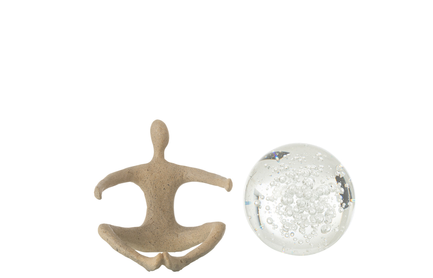 Figuur Bal Hars/Kristal Beige