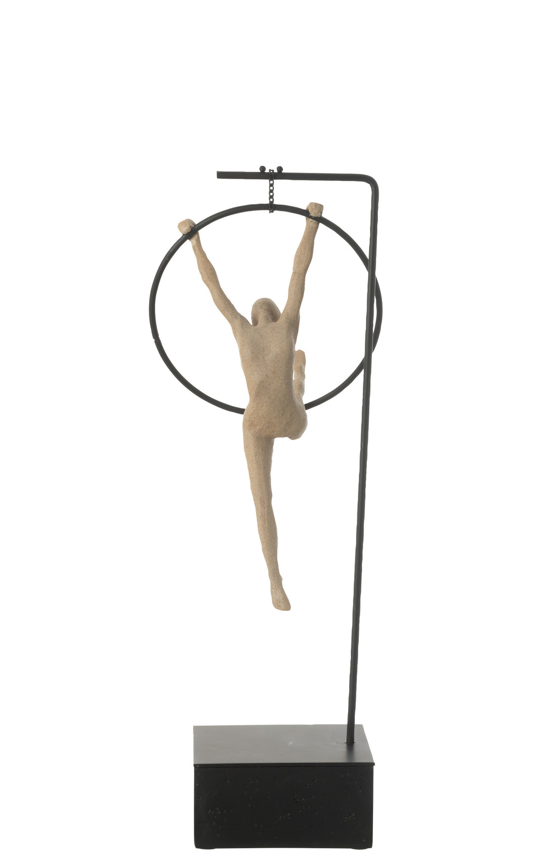 Gymnastiek Hoepel Beta Hars Beige/Zwart