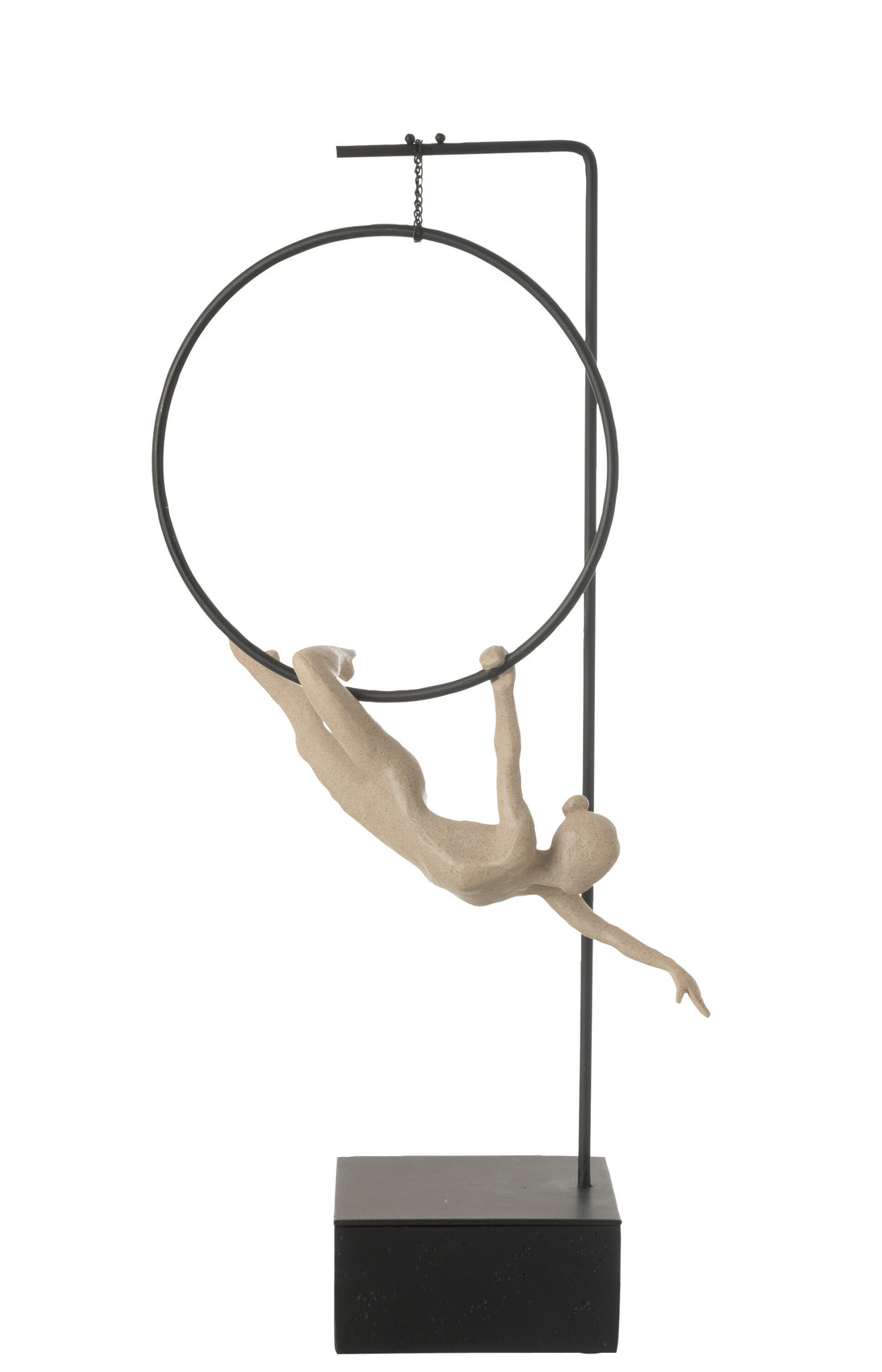 Gymnastiek Hoepel Gamma Hars Beige/Zwart