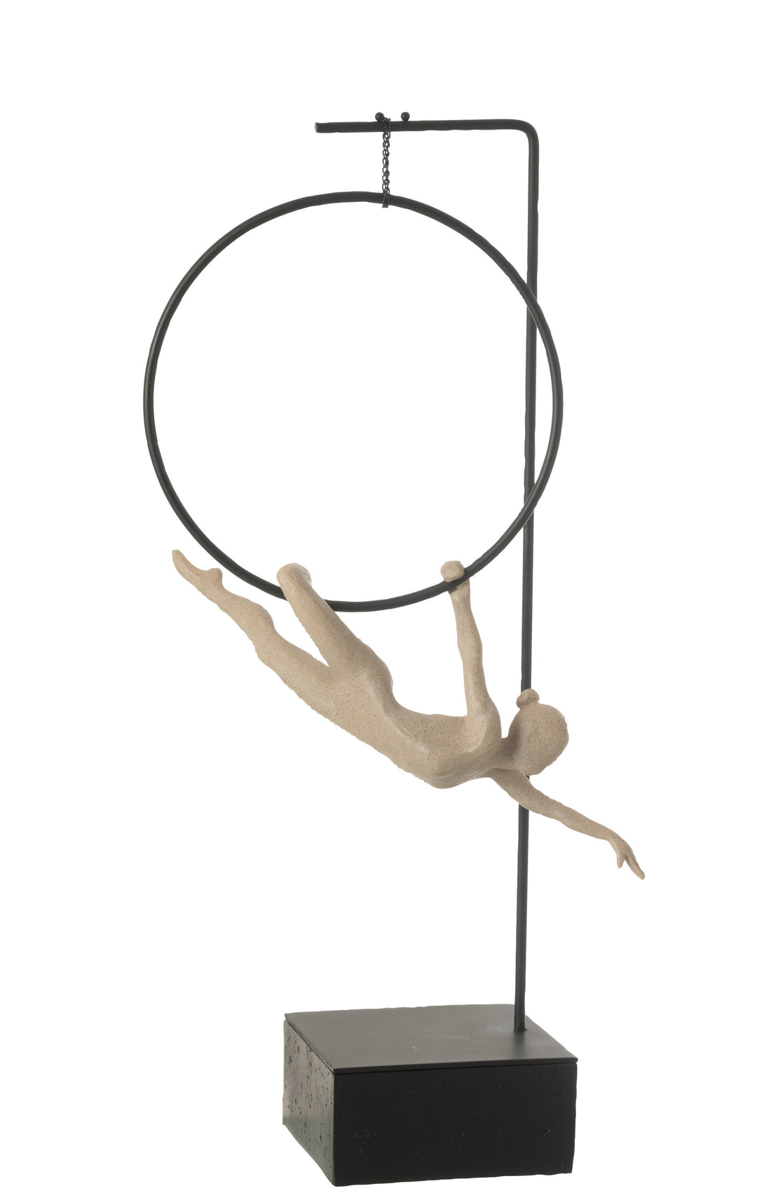 Gymnastiek Hoepel Gamma Hars Beige/Zwart