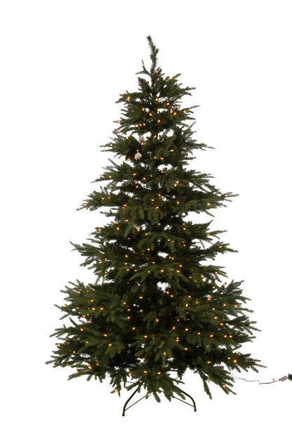 Kerstboom + Leds Extra Plastic Groen
