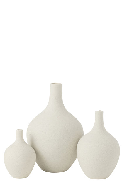 Vaas Iva Porselein Wit Groot