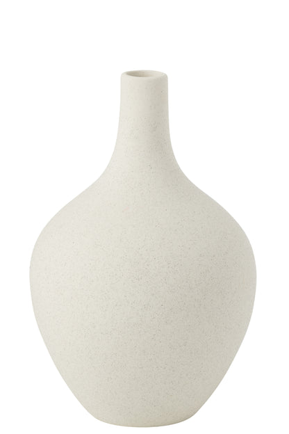Vaas Iva Porselein Wit Groot