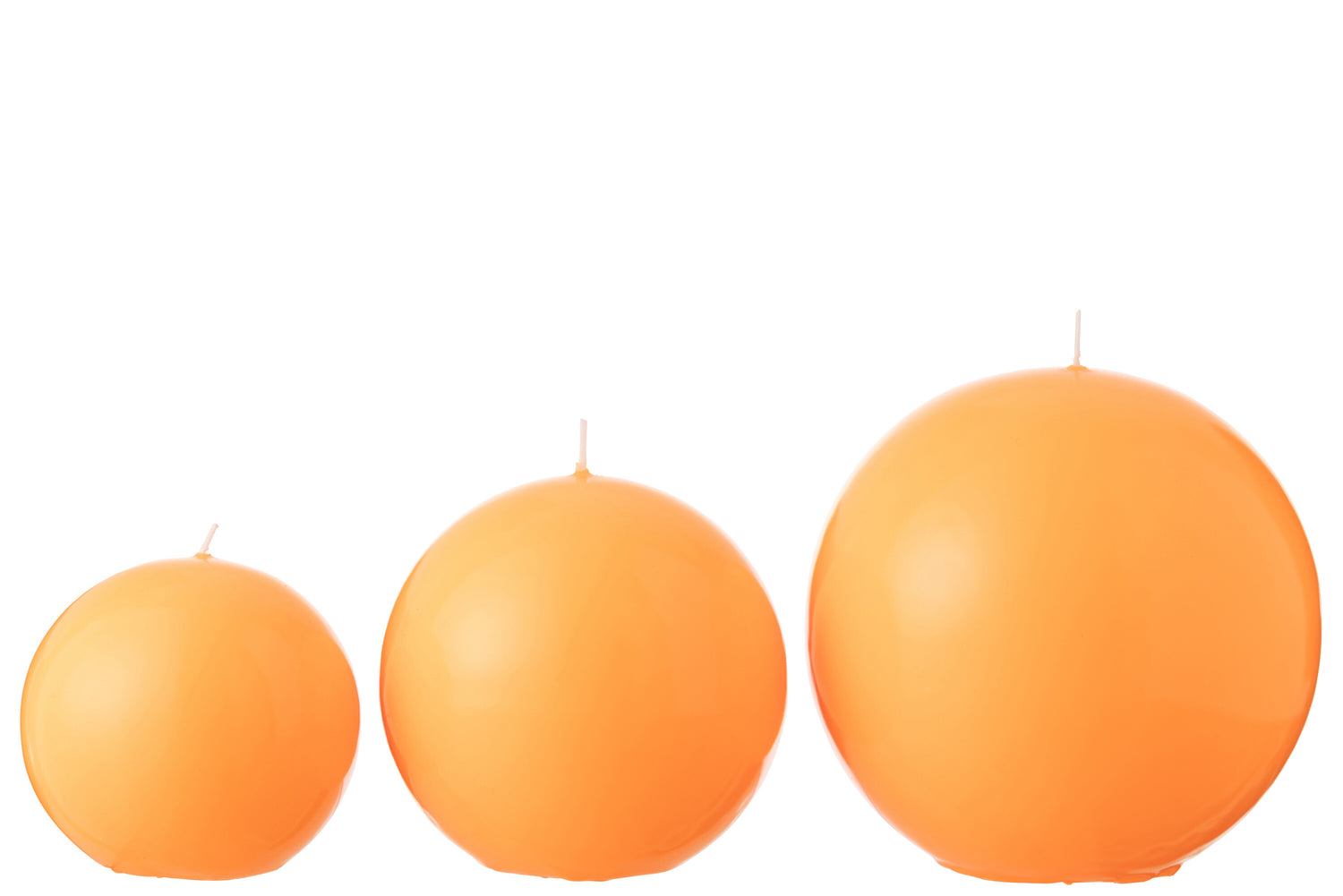 Kaarsbal Was Fluo Oranje-50 Uur