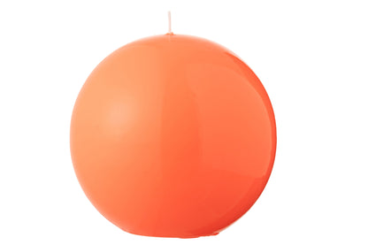Kaarsbal Was Fluo Rood-50 Uur