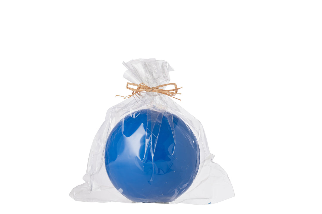 Kaarsbal Was Fluo Blauw-30 Uur