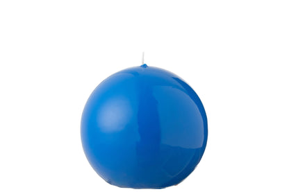 Kaarsbal Was Fluo Blauw-30 Uur
