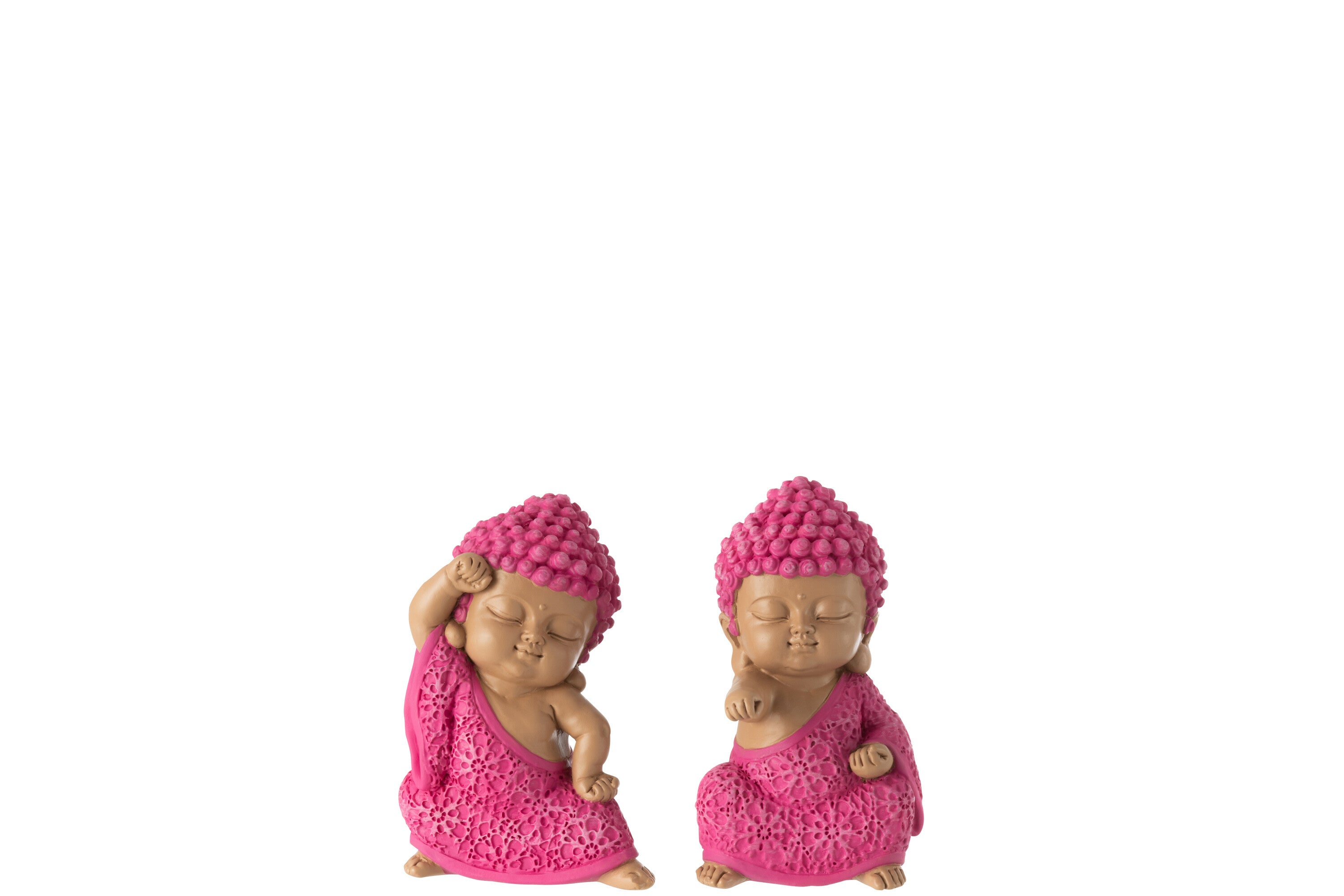 Monnik Gevechtshars Roze Assortiment Van 2