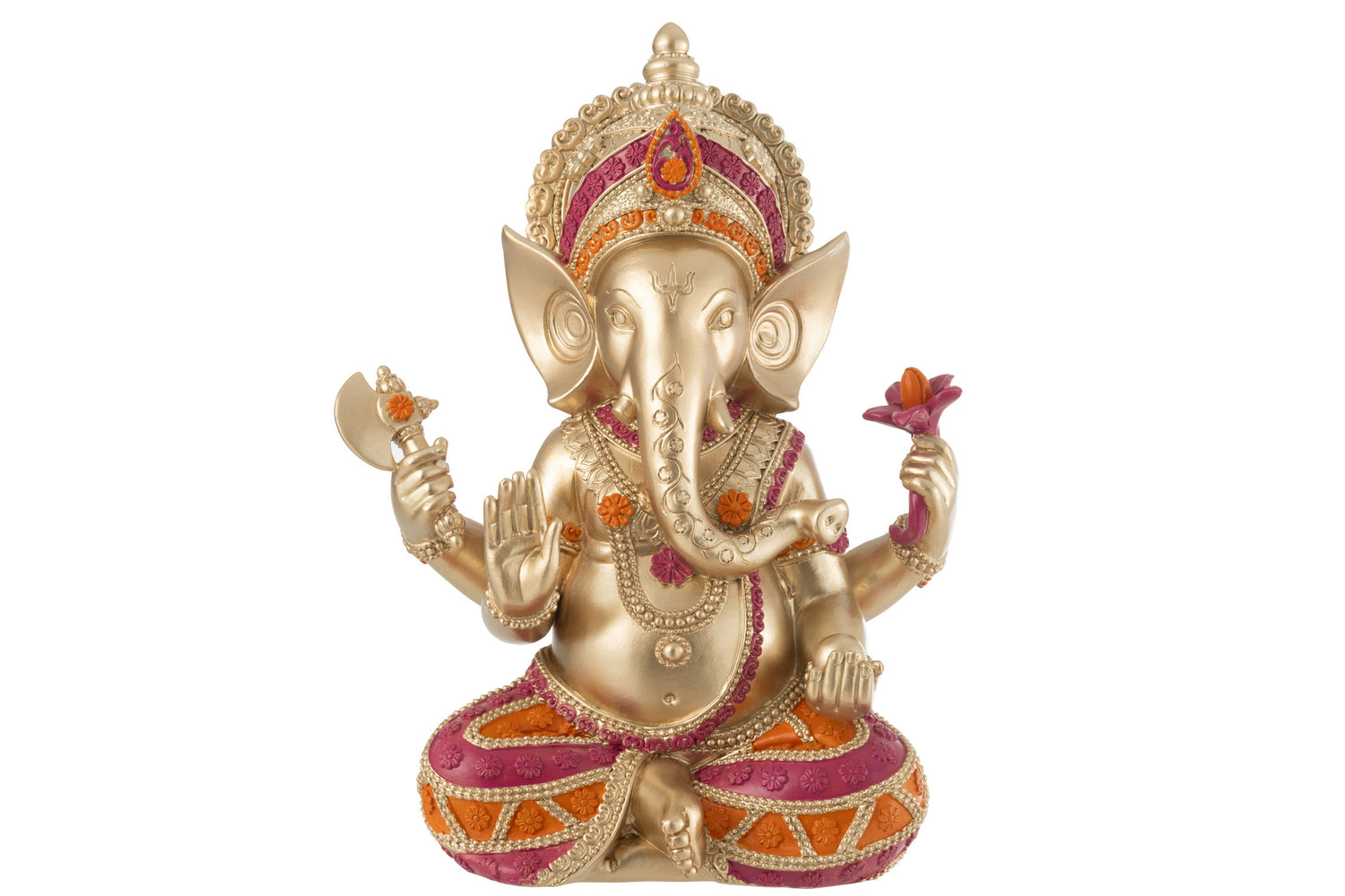 Ganesha Zittend Hars Mix Groot