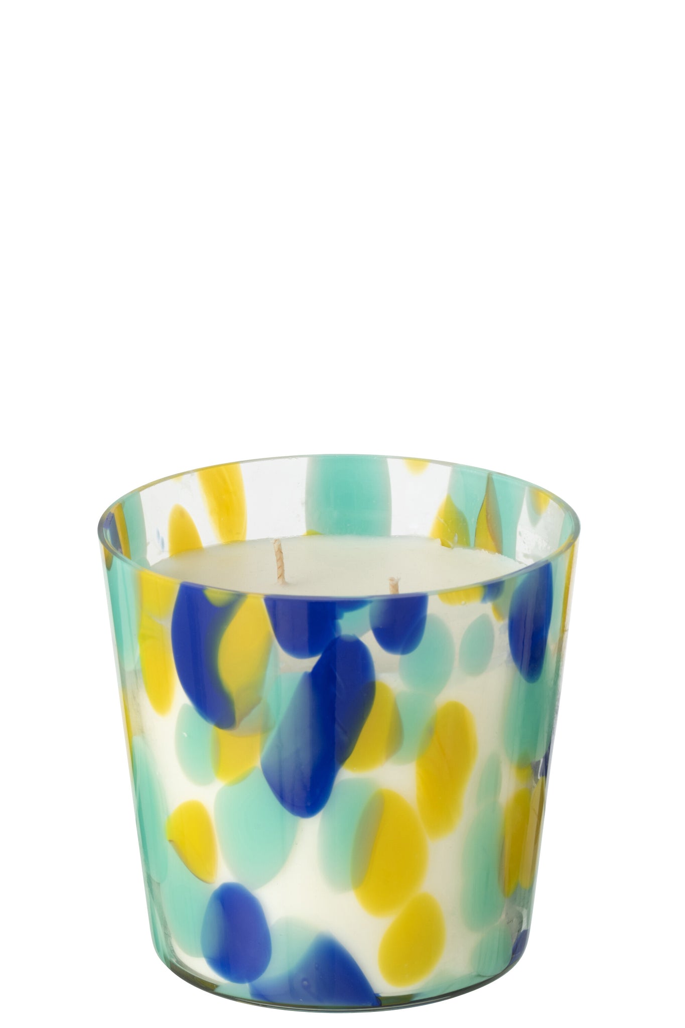 Geurkaars Noa Blauw/Geel Klein-50Uren