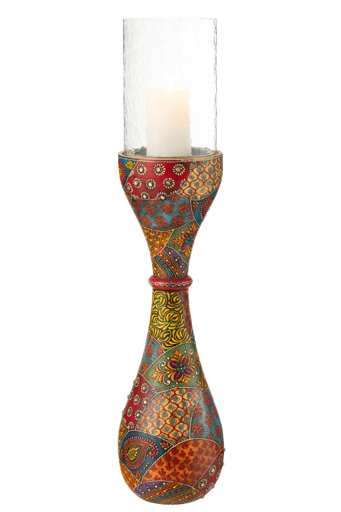 Kaarsenhouder Delhi Mangohout Mix