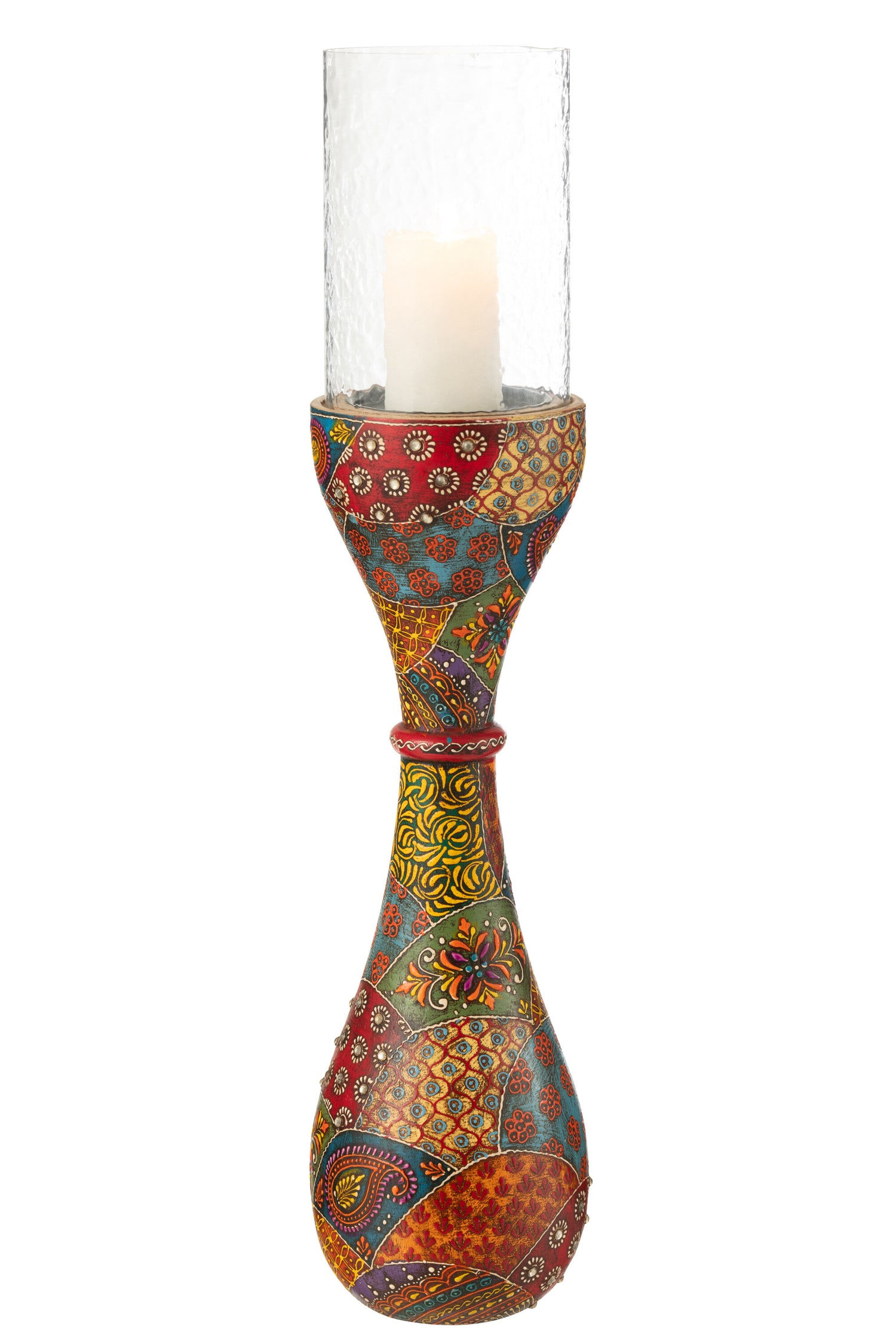 Kaarsenhouder Delhi Mangohout Mix