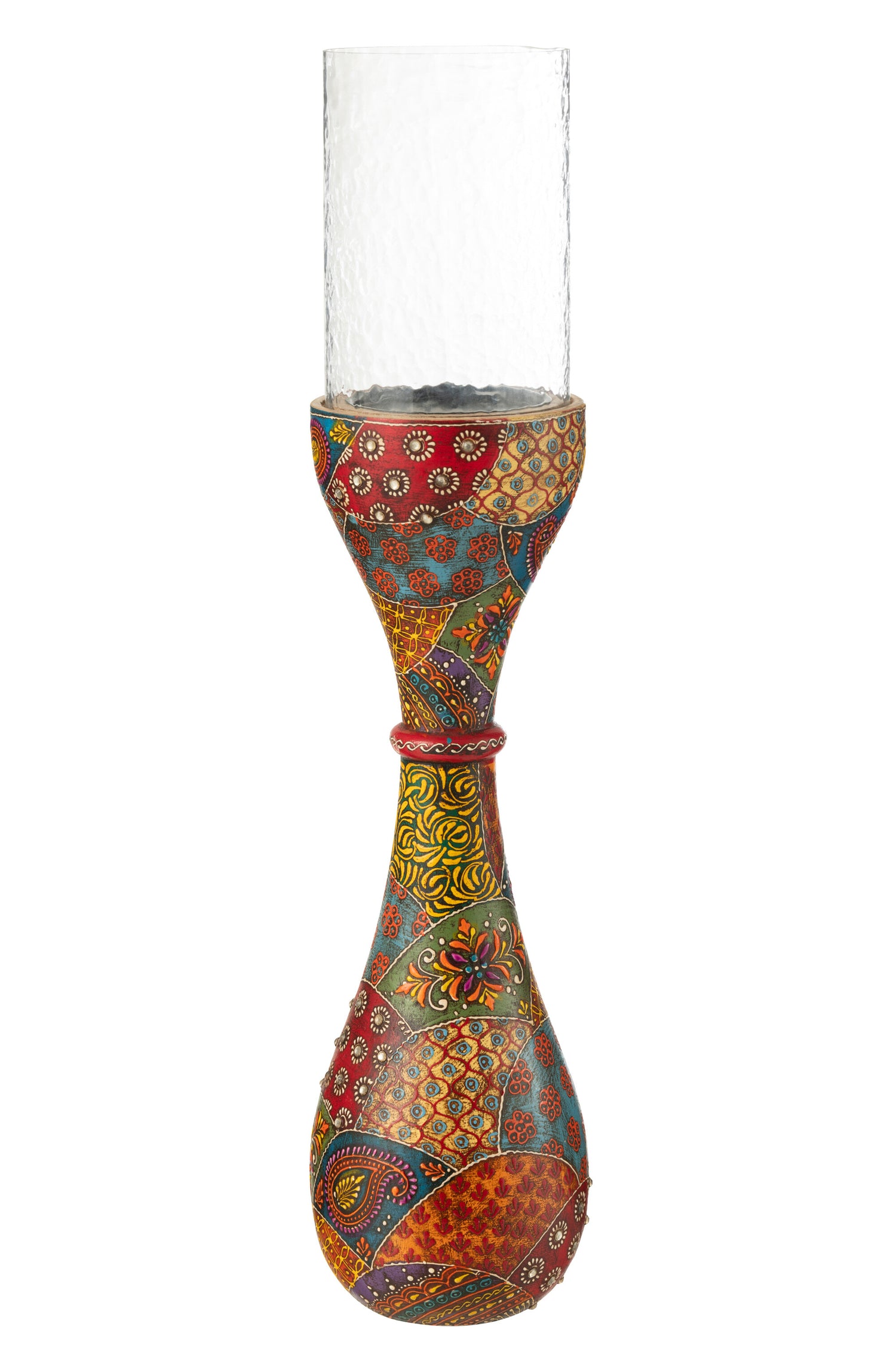 Kaarsenhouder Delhi Mangohout Mix