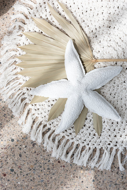 Candle Star Fish Wax White Large-3Hours