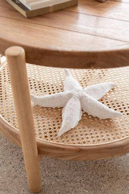 Candle Star Fish Wax White Large-3Hours