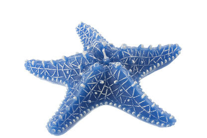 Kaars Zeester Was Blauw Groot-3Uren